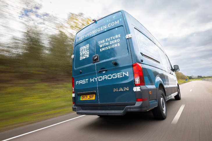 First Hydrogen fuel-cell van starts performance testing