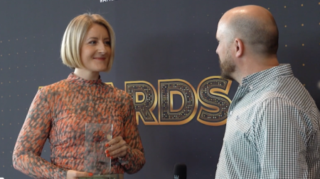 Marie-Puhle-VW-Volkswagen-collects-ATTI-Award.