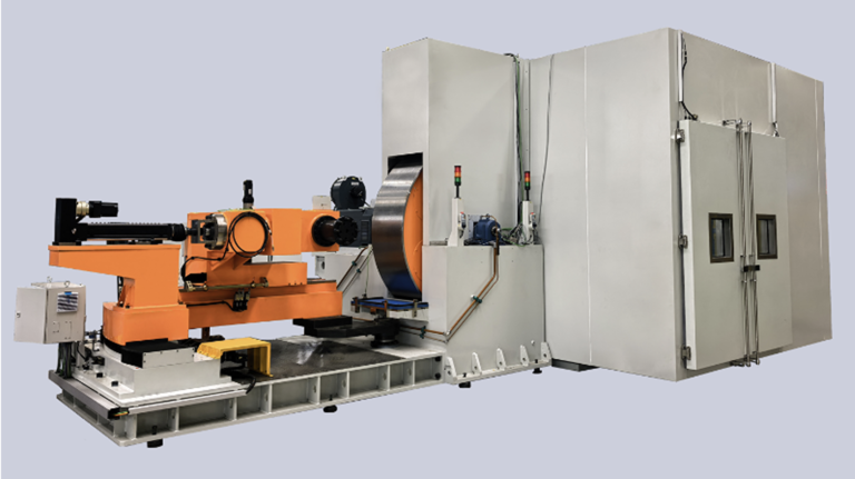 A schematic of one of the new advanced rolling resistance testing solutions at Smithers' test centre in Suzhou, China