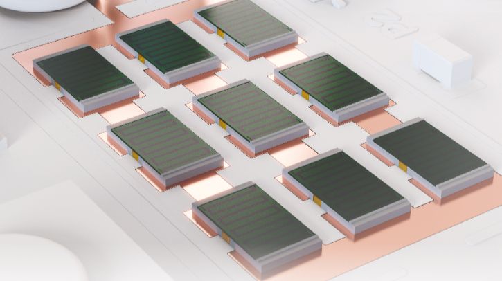 Array configuration: Depending on expected pulse load, available PCB space and desired resistance values, multiple pulse load resistors can be connected in parallel and/or series to evenly absorb voltage spikes.
