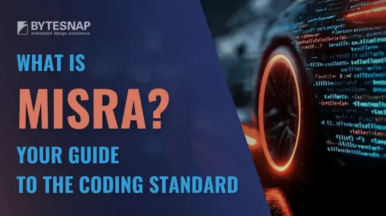 The front page of ByteSnap Design's guide for MISRA C compliance